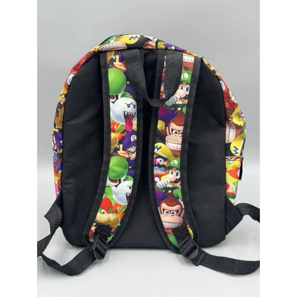 Super Mario Bros All Over Backpack Bookbag Bag 2019 Nintendo